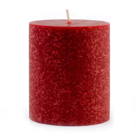 Root Candles Timberline&trade; 4" x 4" Unscented Pillar Candle Garnet {1}