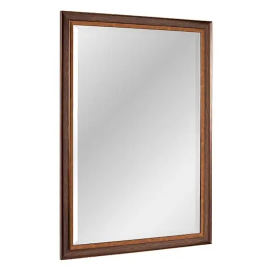 Head West&reg; Oil Rubbed Bronze Rectangular Framed Vanity Wall Mirror {9}