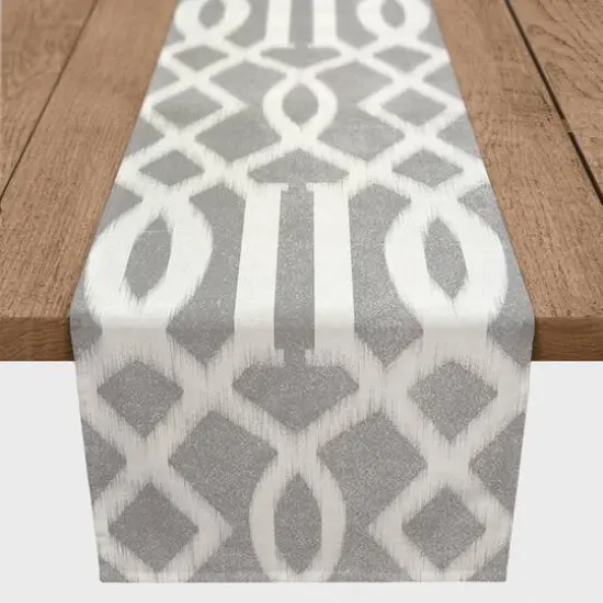 Kirkwood Indoor/Outdoor Table Runner Gray {3}