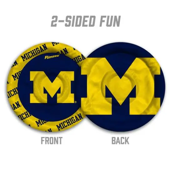 NCAA Flimzee Bean-Bag Flying Disc Michigan Wolverines {3}