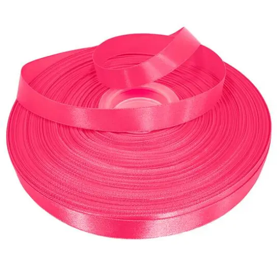 Gwen Studios Single Faced Satin Ribbon Hot Pink {4}