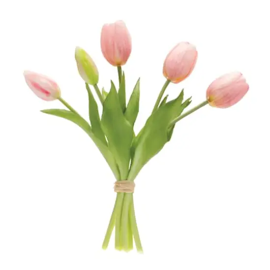 10.5" Pink Tulip Floral Bundle, 2ct. {1}