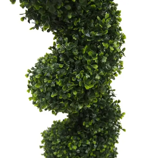 4ft. Potted Green Boxwood Spiral Tree {4}