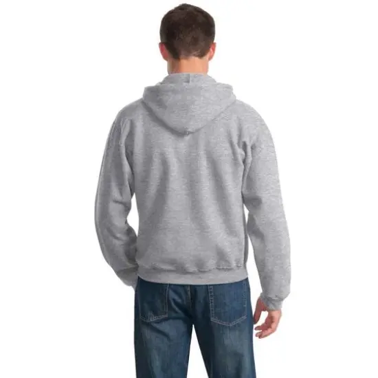 JERZEES&reg; NuBlend Pullover Hooded Heathered Sweatshirt Athletic Heather {6}