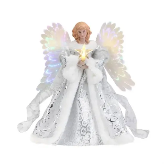 Animated Celestial Angel Tree Topper  {1}