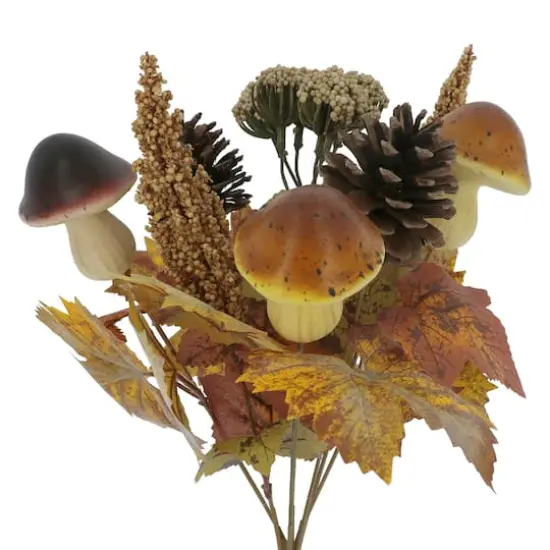 14" Mushroom & Berry Mixed Fall Bush by Ashland&reg; {3}