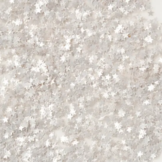 PME Cake Sweet Street&reg; Edible Glitter Stars Silver {1}