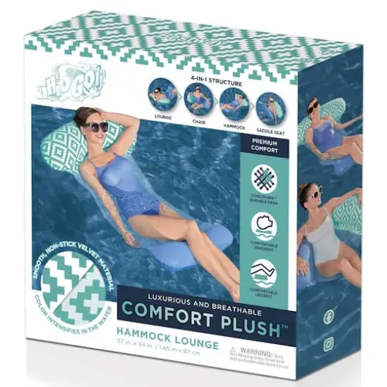 Bestway H2OGO!&reg; Comfort Plush&trade; Hammock Pool Lounge Float {3}