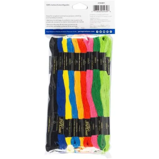 Coats & Clark 6-Strand Embroidery Floss Value Pack, Fiesta {3}