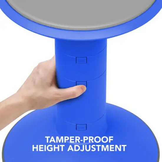 Storex Adjustable Wiggle Stool, Blue {9}