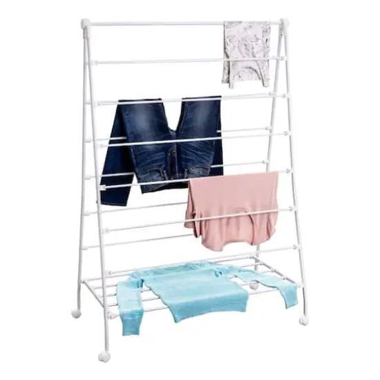 Honey Can Do White A-Frame Clothes Drying Rack {1}