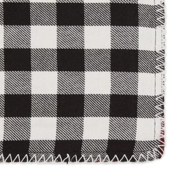 DII&reg; Buffalo Check with Embroidery Placemat Set, 6ct. {8}
