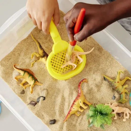 Creativity for Kids&reg; Dinosaur Dig Sensory Bin {4}