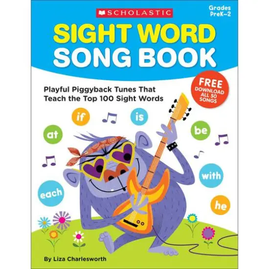 Scholastic&reg; Sight Word Song Book {1}