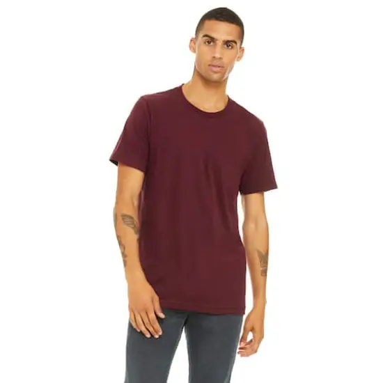 BELLA+CANVAS&reg; Adult Unisex T-Shirt Maroon {4}