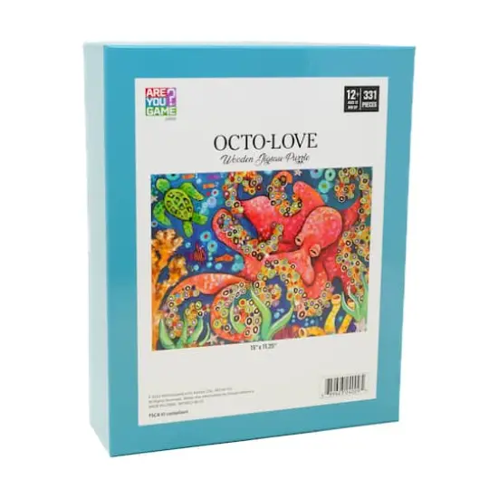 Wooden Jigsaw Puzzle - Octo-Love: 331 Pcs {3}