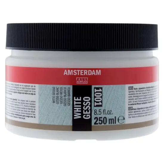 Amsterdam 250ml Acrylic White Gesso {1}