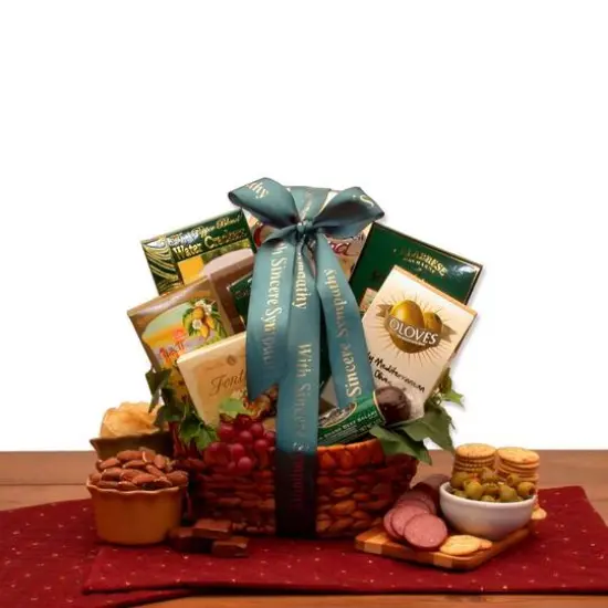 In Loving Memory Sympathy Gift Basket {1}