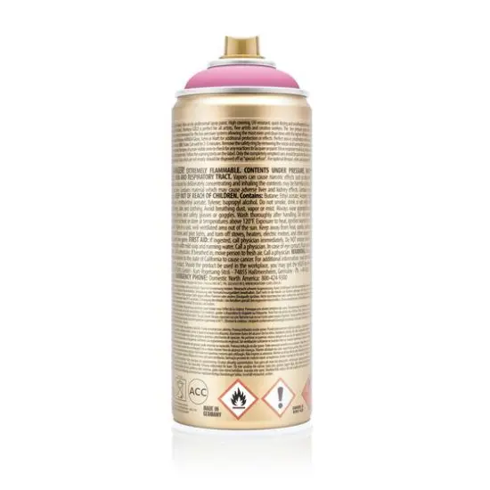 Montana&trade; Cans GOLD Shock Color Spray Paint, 400mL S4000 Shock Pink Light {6}