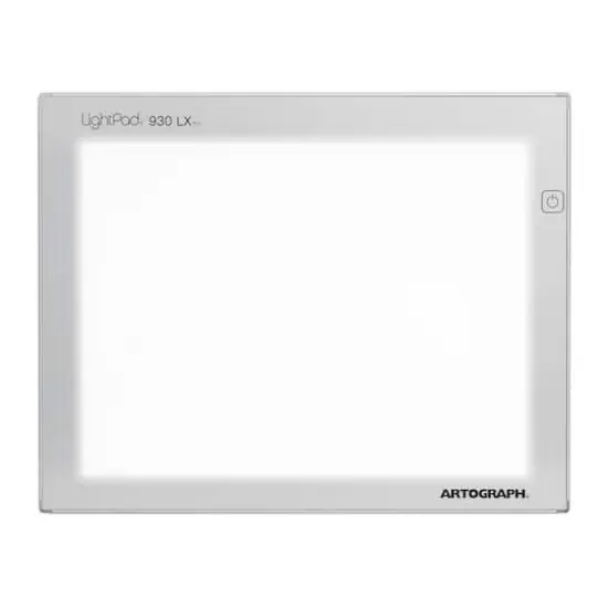 Artograph LightPad&reg; 930 LX&trade; 12" x 9" LED Light Box {3}
