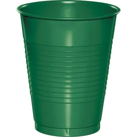 Hoffmaster 16oz. Plastic Cups, 20ct. Green {1}