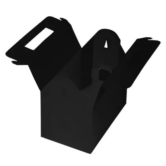 JAM Paper Plastic Lunchbox Black {5}