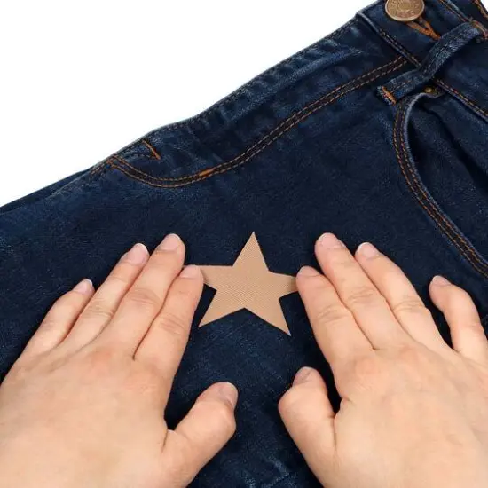 SINGER&reg; Dark Iron-on Twill Patches {7}