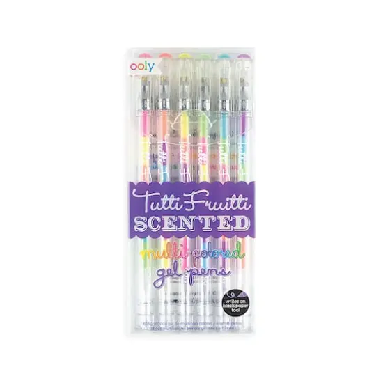 Tutti Fruitti Scented Gel Pens, 6ct. {1}