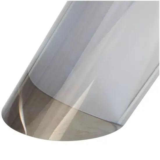 7" Silver Crystal Geometric Pyramid Shaped Bookends Set {7}