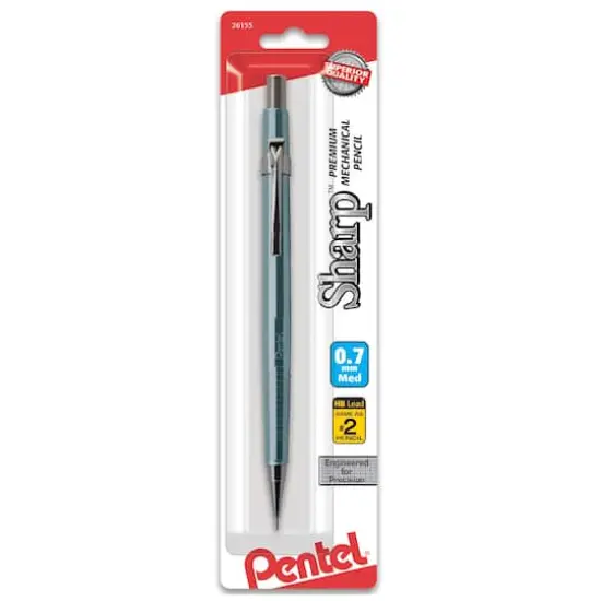 Pentel&reg; Sharp Mechanical Pencil, 0.7mm Metallic Sky Blue {1}