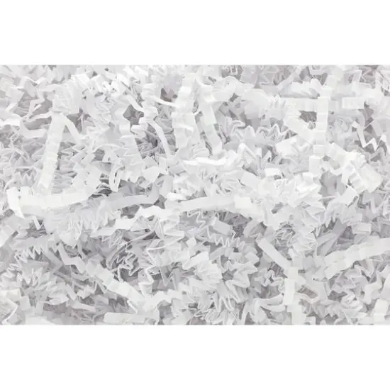 Essentials by Leisure Arts Crinkle Shred Box, 10lb. White {1}