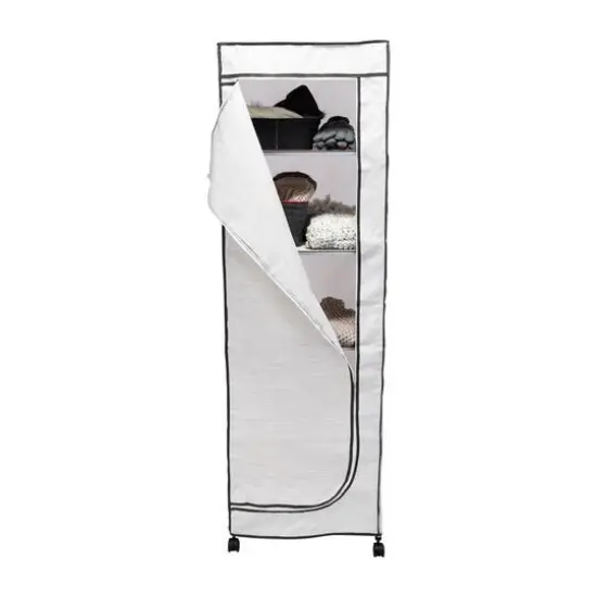 Organize It All Deluxe 5 Shelf Portable Wardrobe {6}