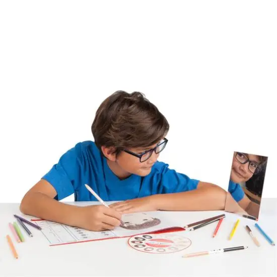 Faber-Castell&reg; World Colors How to Draw Faces Set {6}