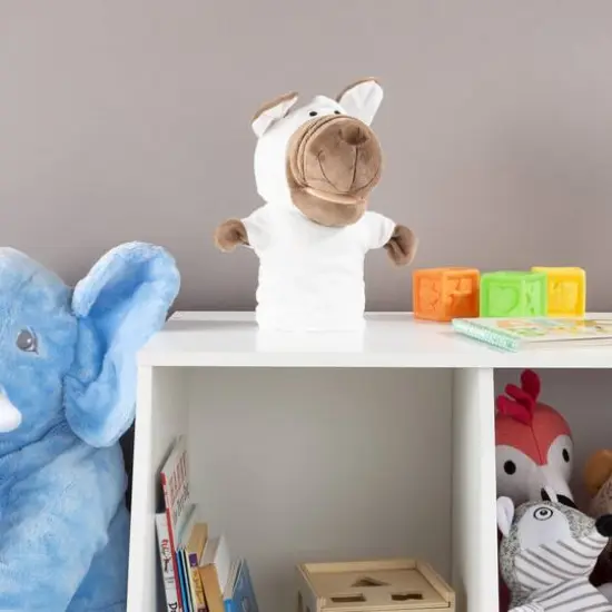 Toy Time Plush Dog Hand Puppet {8}