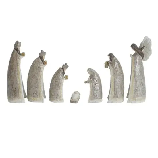 Nesting Mini Nativity Figures Set {1}