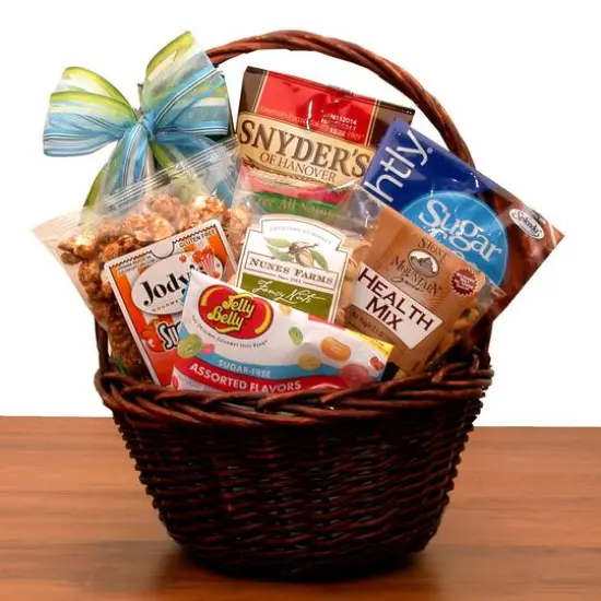 Mini Sugar Free Gift Basket {1}