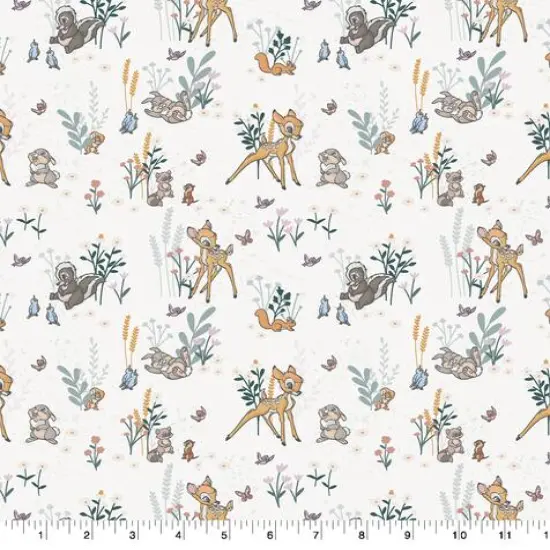 Disney&reg; Bambi & Friends Cotton Fabric {1}