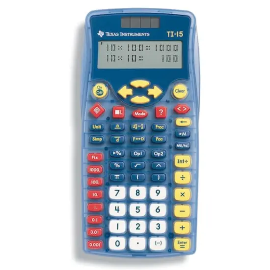 TI15TK Elementary Calculator Teacher Pack, 10ct. {1}