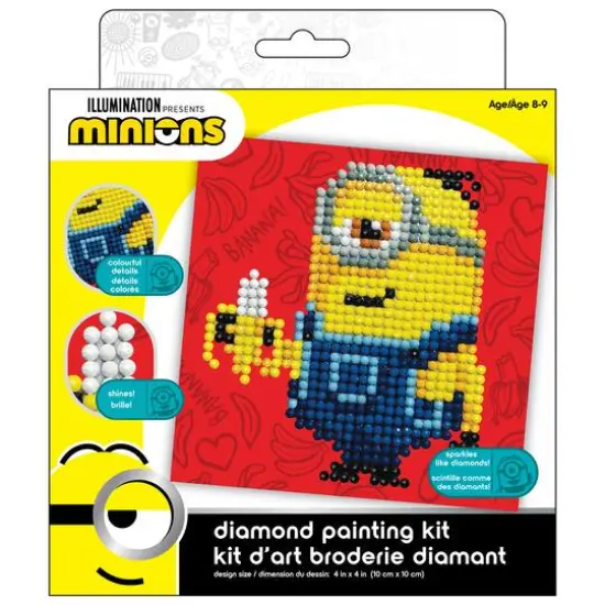Camelot&reg; Dots Minions Fun Diamond Painting Kit {4}