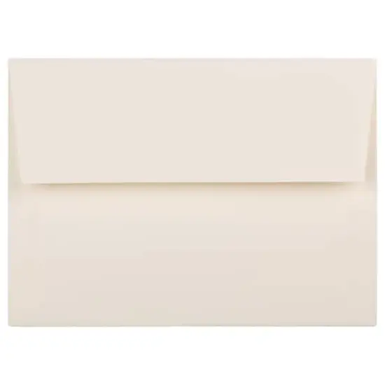 JAM Paper A7 Strathmore Invitation Envelopes, 50ct. Ivory Wove {1}