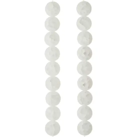 White Quartz Round Beads, 10mm by Bead Landing&trade; {1}