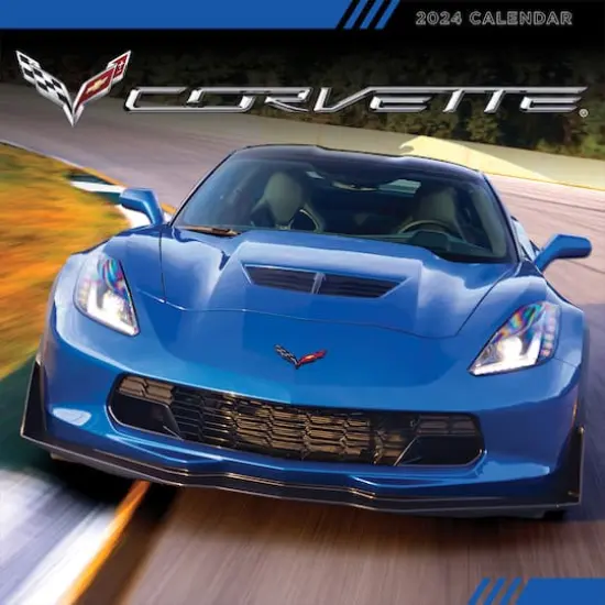 TF Publishing 2024 Corvette Wall Calendar {1}