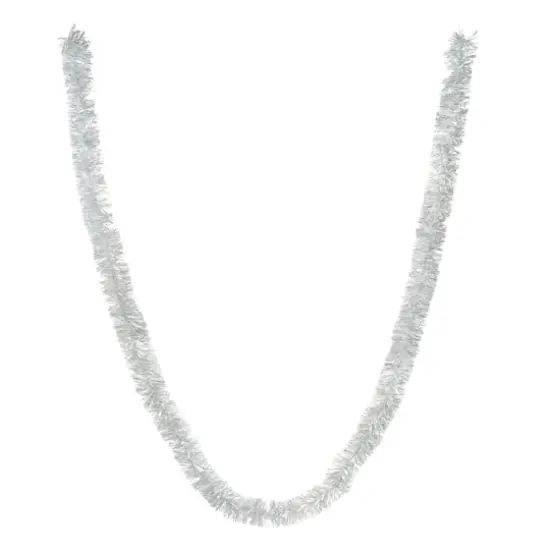 6ft. Mixed Tinsel Garland by Ashland&reg; Silver {1}