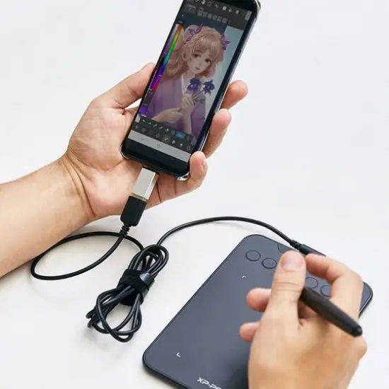 XPPen Deco Mini 4 Drawing Tablet {5}