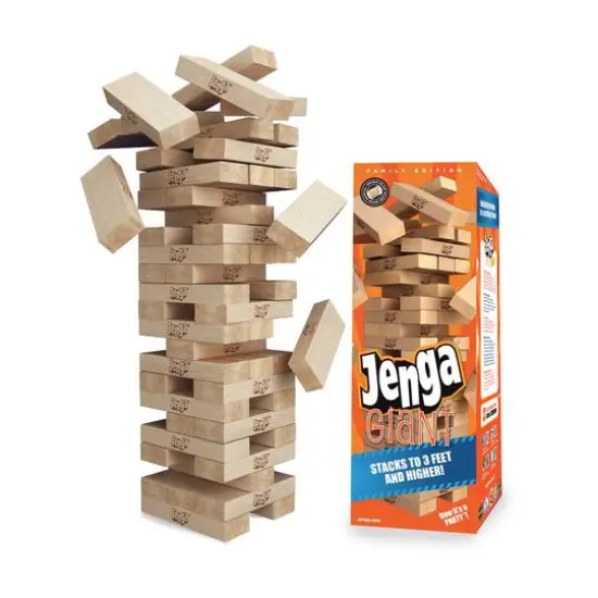 Jenga Giant Game: Family Edition {3}
