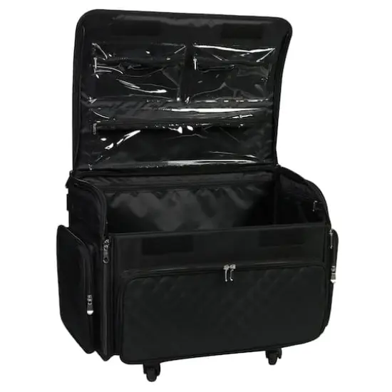 Everything Mary Black Quilted Deluxe Sewing Machine Storage Case {4}