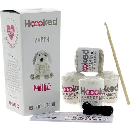 Hoooked Millie the Puppy DIY Crochet Kit {4}