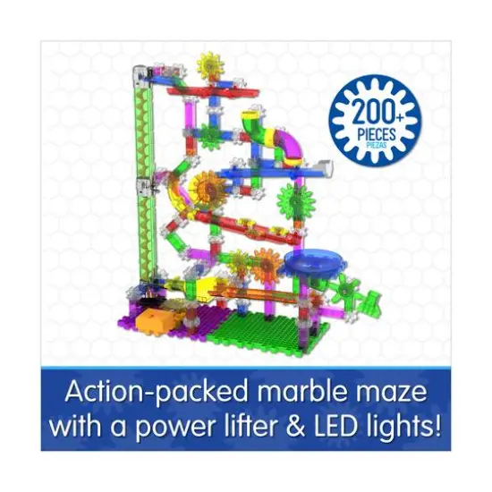 Techno Gears Marble Mania - Extreme Glo: 200+ Pcs {9}