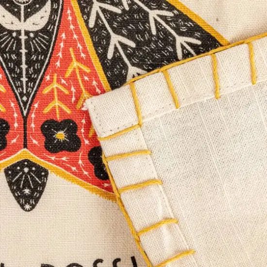 Hello Honey&reg; Dwell in Possibility Moth Cotton Tea Towel {3}