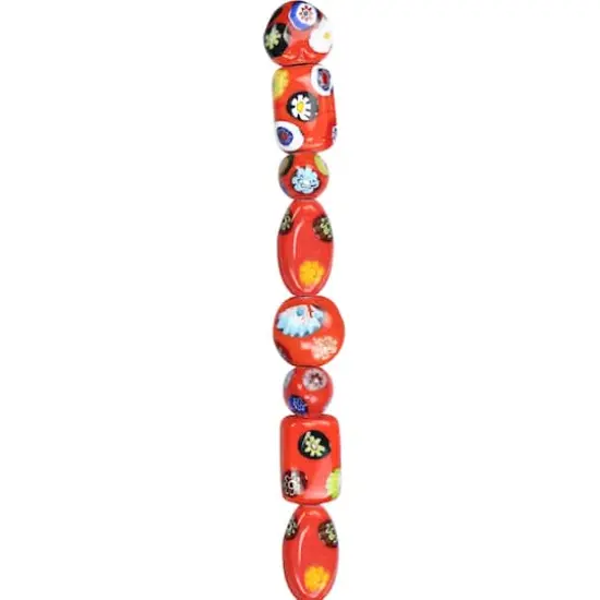Red Millefiori Mixed Beads by Bead Landing&reg; {4}